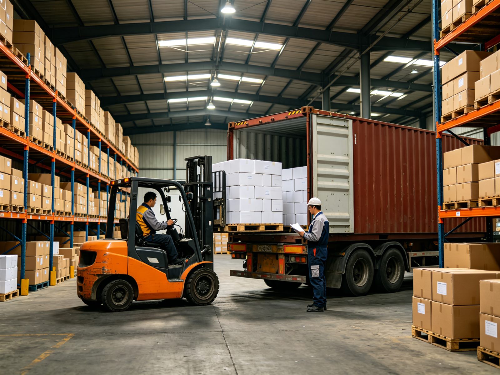 Warehouse and container loading
